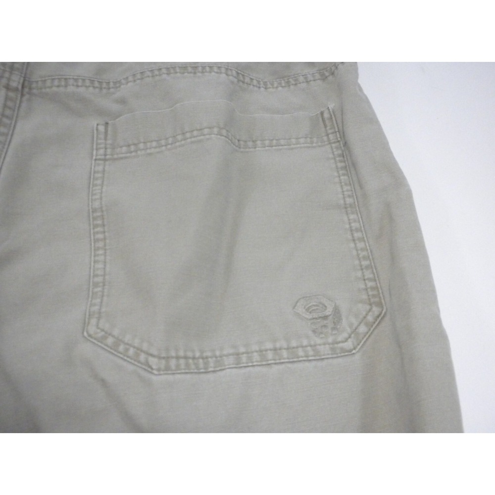 Mountain Hardwear Pants Mens 38x32 Gray Chino Outdoor Trail Hiking Cotton - Picture 6 of 14